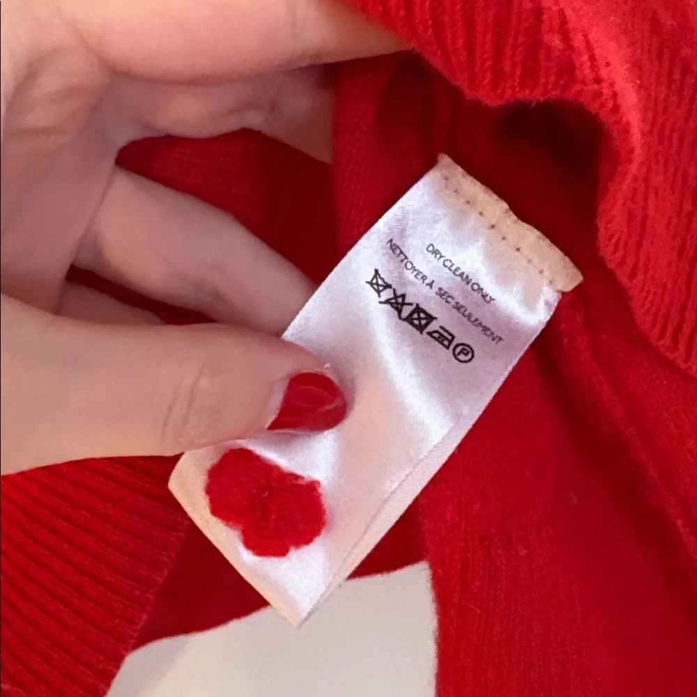 Pilcro Cashmere Crop Sweater - Picture 3 of 4